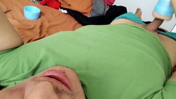 Sesión de Dick Fleshlight sin cortar: Cumshot en solitario caliente